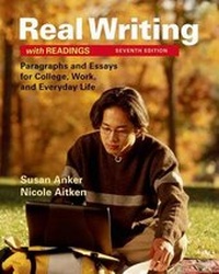 Enlarge image Cover: Real Writing with Readings - Bedford Books