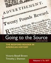 Enlarge image Cover: Going to the Source, Volume I: To 1877 - Bedford Books