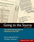 Cover: Going to the Source, Volume II: Since 1865 - Bedford Books