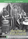 Cover: America Firsthand, Volume 1 - Bedford Books