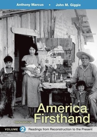 Enlarge image Cover: America Firsthand, Volume 2 - Bedford Books