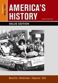 Cover: America's History, Value Edition, Volume 2 - Bedford Books