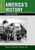 Cover: America's History, Value Edition, Volume 1 - Bedford Books
