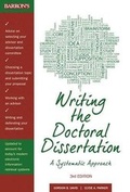 Cover: Writing the Doctoral Dissertation - Barron's Educational Series Inc.,U.S.