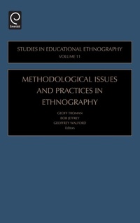 Enlarge image Cover: Methodological Issues and Practices in Ethnography - JAI Press Inc.