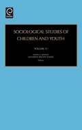 Cover: Sociological Studies of Children and Youth - JAI Press Inc.