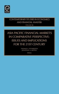 Enlarge image Cover: Asia Pacific Financial Markets in Comparative Perspective - JAI Press Inc.
