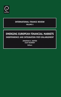 Enlarge image Cover: Emerging European Financial Markets - JAI Press Inc.
