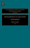 Cover: Developments in Litigation Economics - JAI Press Inc.