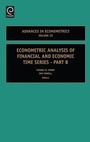 Cover: Econometric Analysis of Financial and Economic Time Series - JAI Press Inc.