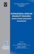 Cover: International Views on Disability Measures - JAI Press Inc.