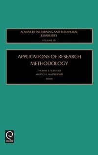 Enlarge image Cover: Applications of Research Methodology - JAI Press Inc.