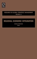 Cover: Regional Economic Integration - JAI Press Inc.