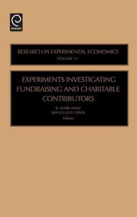 Enlarge image Cover: Experiments Investigating Fundraising and Charitable Contributors - JAI Press Inc.