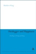 Cover: Heidegger and Happiness - Bloomsbury Continuum