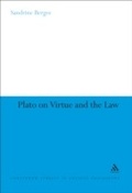 Cover: Plato on Virtue and the Law - Bloomsbury Continuum