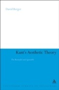 Cover: Kant's Aesthetic Theory - Bloomsbury Continuum