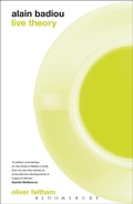 Cover: Alain Badiou: Live Theory - Bloomsbury Continuum