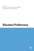 Cover: Situated Politeness - Bloomsbury Continuum