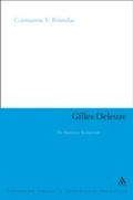 Cover: Gilles Deleuze - Bloomsbury Continuum