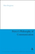 Cover: Peirce's Philosophy of Communication - Bloomsbury Continuum