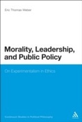 Cover: Morality, Leadership, and Public Policy - Bloomsbury Continuum