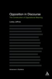 Enlarge image Cover: Opposition In Discourse - Bloomsbury Continuum
