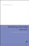 Cover: Rethinking Citizenship Education - Bloomsbury Continuum