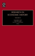Cover: Research in Economic History - JAI Press Inc.