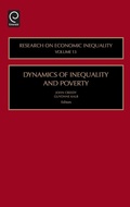 Cover: Dynamics of Inequality and Poverty - JAI Press Inc.