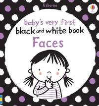 Enlarge image Cover: Baby's Very First Black and White Book Faces - Usborne Publishing Ltd