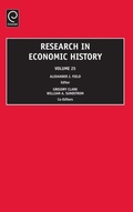 Cover: Research in Economic History - JAI Press Inc.