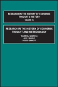 Cover: Research in the History of Economic Thought and Methodology (Part A, B & C) - JAI Press Inc.