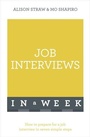 Cover: Job Interviews In A Week - TEACH YOURSELF