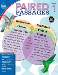 Enlarge image Cover: Paired Passages, Grade 1 - Carson Dellosa Education