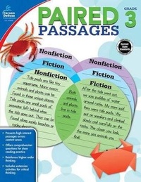 Enlarge image Cover: Paired Passages, Grade 3 - Carson Dellosa Education