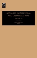 Cover: Advances in Industrial and Labor Relations - JAI Press Inc.