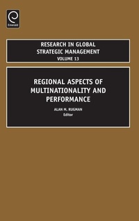 Enlarge image Cover: Regional Aspects of Multinationality and Performance - JAI Press Inc.