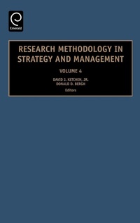 Enlarge image Cover: Research Methodology in Strategy and Management - JAI Press Inc.