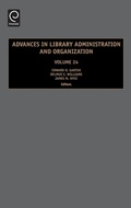 Cover: Advances in Library Administration and Organization - JAI Press Inc.