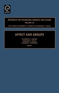 Cover: Affect and Groups - JAI Press Inc.