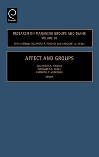 Enlarge image Cover: Affect and Groups - JAI Press Inc.