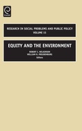 Cover: Equity and the Environment - JAI Press Inc.