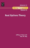 Cover: Real Options Theory - JAI Press Inc.