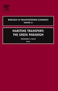 Cover: Maritime Transport: Volume 21 - JAI Press Inc.