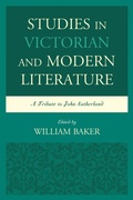 Cover: Studies in Victorian and Modern Literature - Fairleigh Dickinson University Press,U.S.