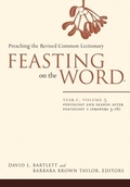 Cover: Feasting on the Word: Year C, Volume 3 - Westminster John Knox Press