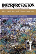 Cover: First and Second Thessalonians - Westminster John Knox Press