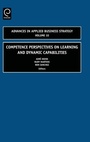 Cover: Competence Perspectives on Learning and Dynamic Capabilities - JAI Press Inc.