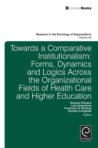 Enlarge image Cover: Towards a Comparative Institutionalism - Emerald Group Publishing Limited